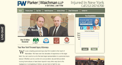 Desktop Screenshot of injured-in-new-york.com